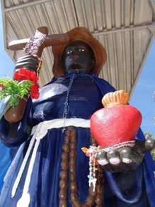 San Benito en la plaza de los chimbangleros